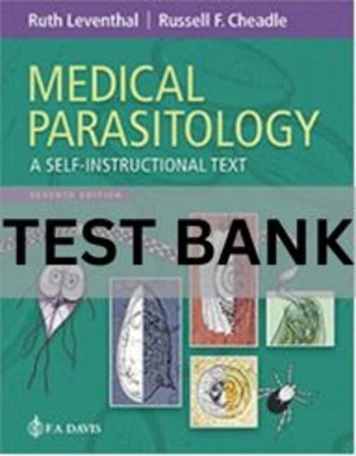 medical parasitology a self-instructional test bank​