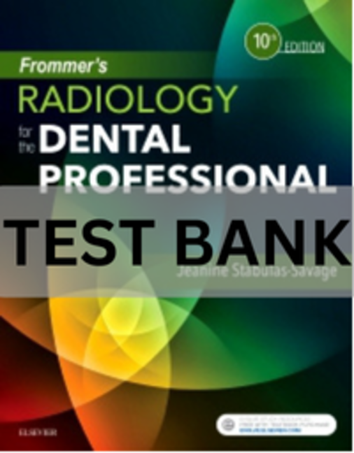 dental radiology test bank​