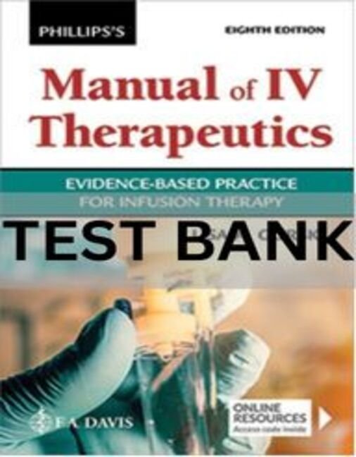 manual of iv therapeutics test bank​