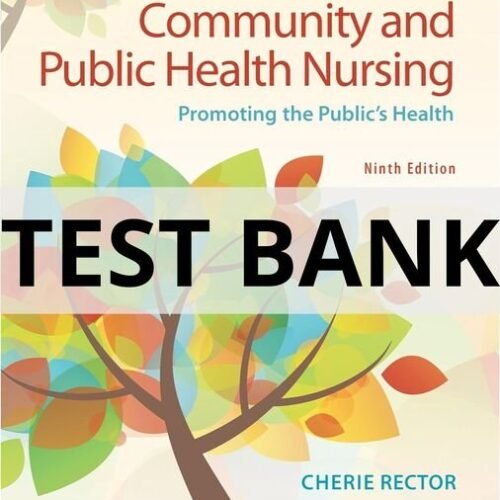 community and public health nursing test bank​