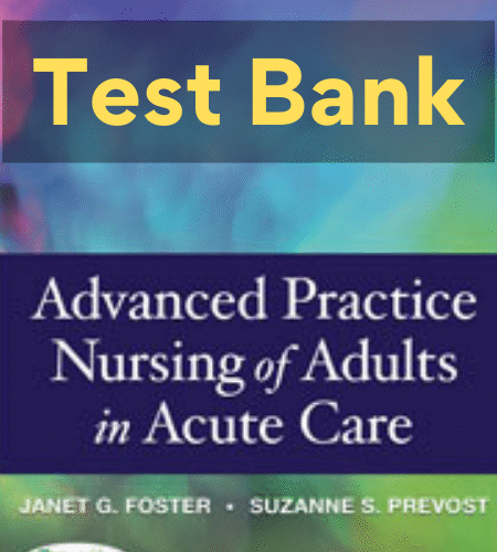 advanced practice nursing test bank​