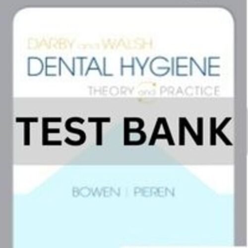 dental hygiene test bank​