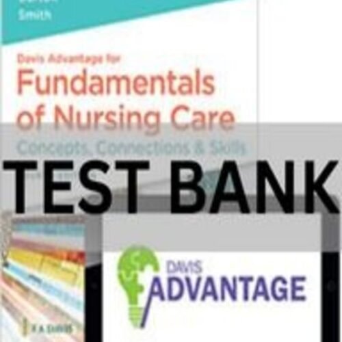 davis advantage for fundamentals of nursing test bank​