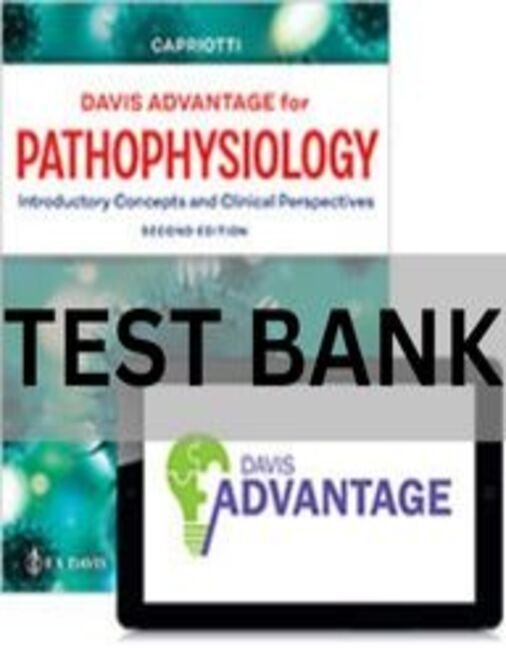 davis advantage for pathophysiology test bank​