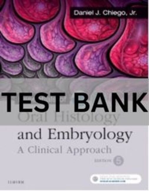 essentials of oral histology and embryology test bank​