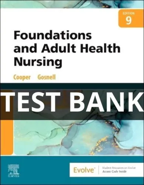 foundations and adult health nursing test bank