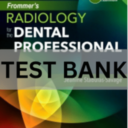 dental radiology test bank​