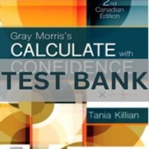 calculate with confidence test bank