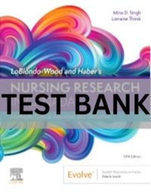 nursing research in canada test bank​