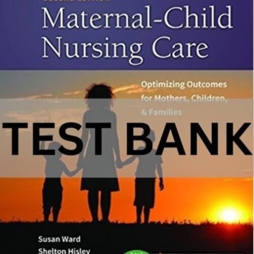 maternal child nursing care test bank​