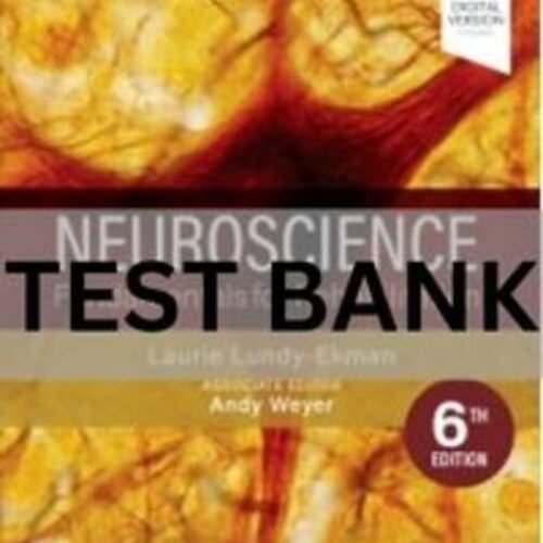 neuroscience test bank​