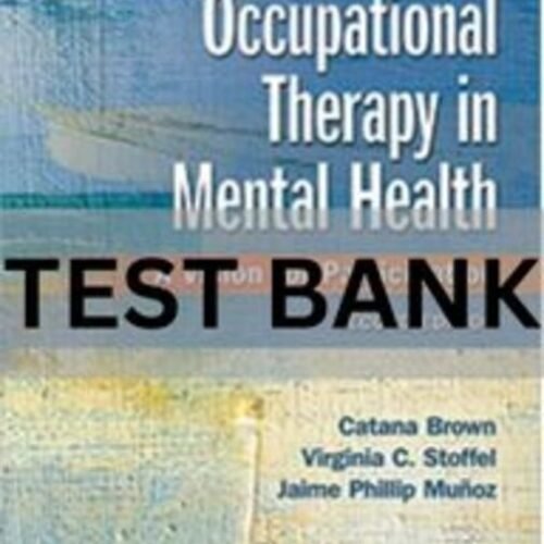 occupational therapy test bank​
