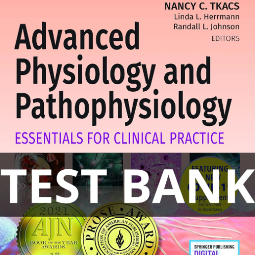 advanced physiology and pathophysiology test bank