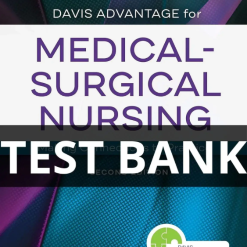 davis advantage for medical-surgical nursing test bank