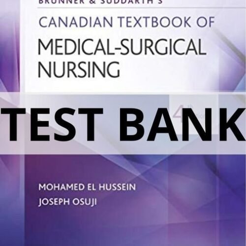 canadian textbook of medical surgical nursing test bank​