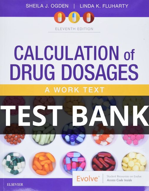 calculation of drug dosages 11th edition test bank