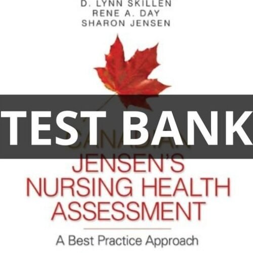 canadian jensen's nursing health assessment test bank​