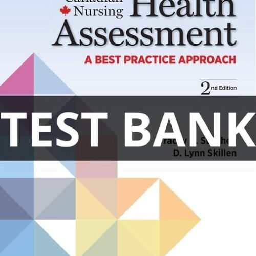 health assessment for nursing practice test bank​