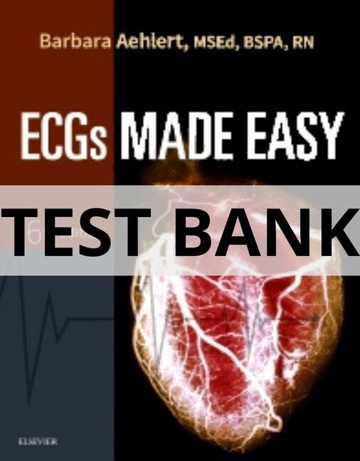 ecg made easy test bank