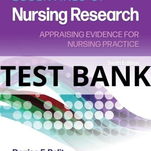 essential of nursing research test bank​