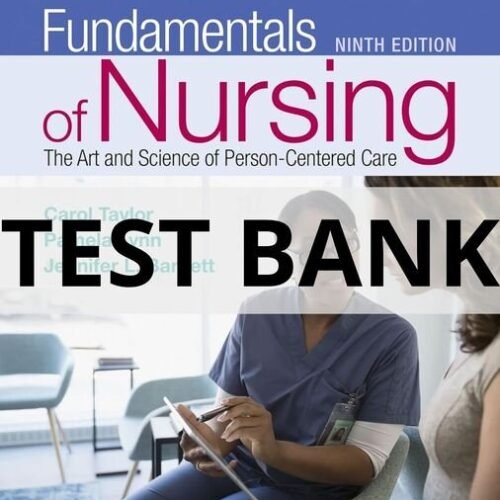 fundamentals of nursing test bank taylor​
