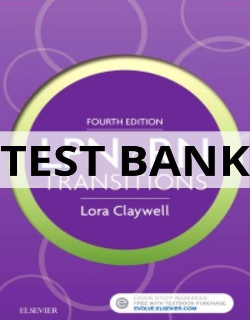 lpn to rn transition test bank