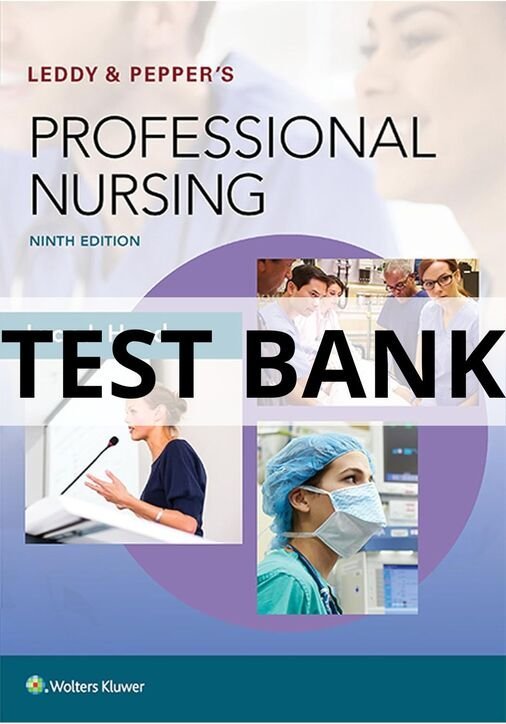 professional nursing test bank​