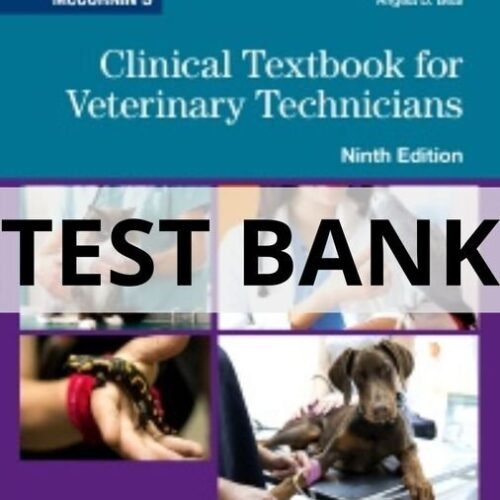 mccurnin's clinical textbook for veterinary technicians​