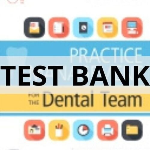 practice management for the dental team chapter 10 test​