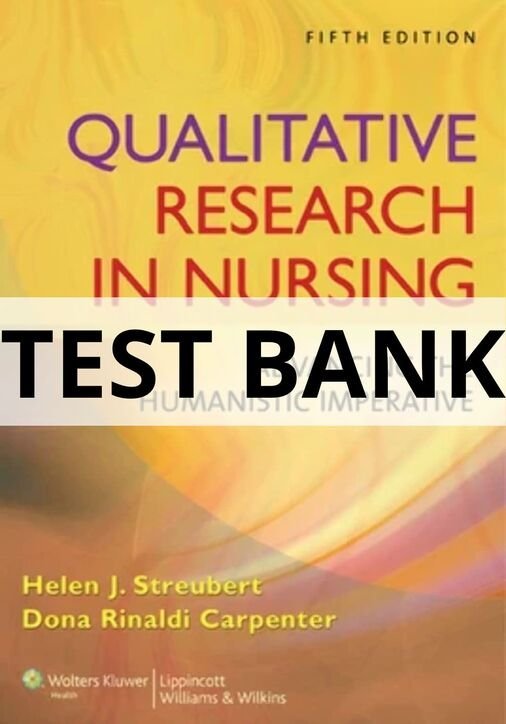 test bank for research in nursing