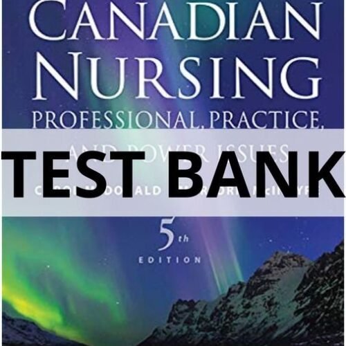 realities of canadian nursing test bank