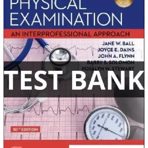 seidel's guide to physical examination test bank