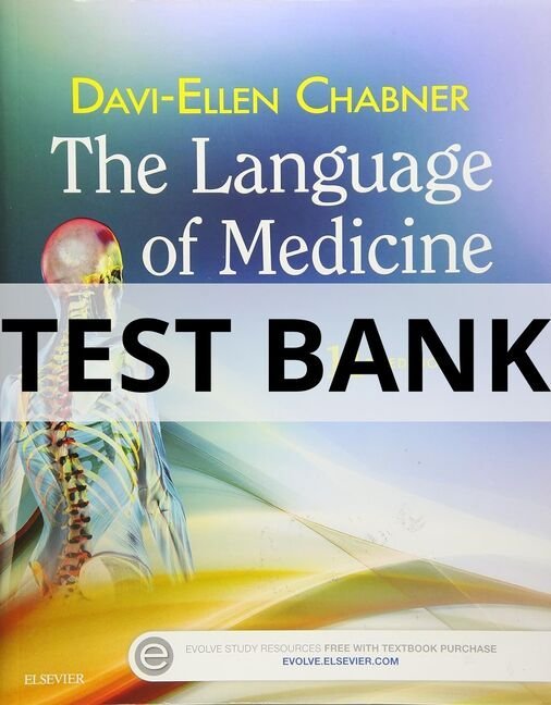 the language of medicine test bank