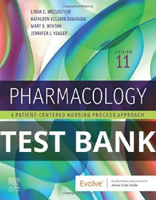 pharmacology a patient centered nursing process approach test bank