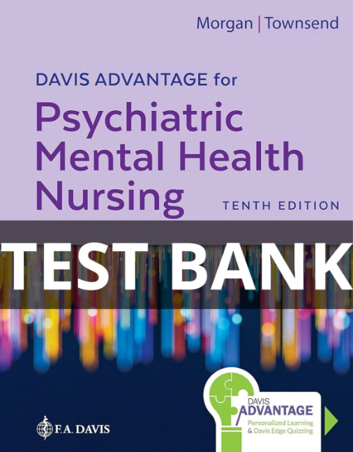davis advantage for psychiatric mental health nursing test bank