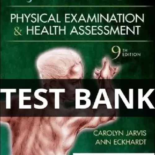 jarvis physical examination and health assessment test bank