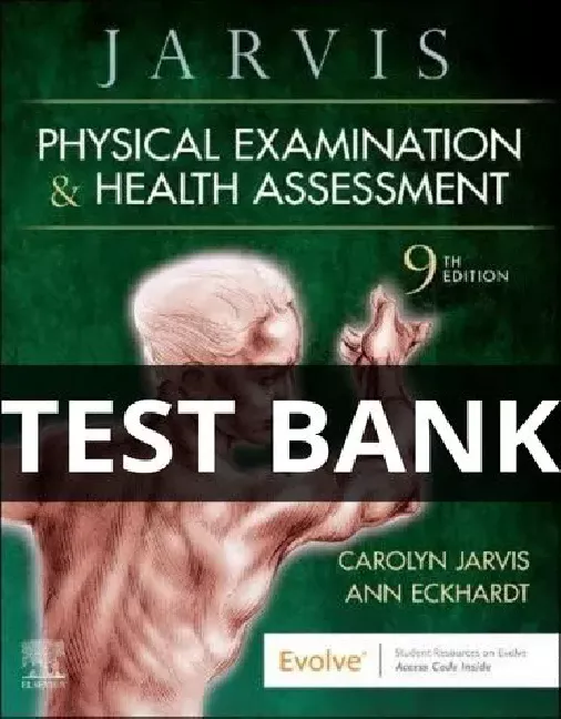 jarvis physical examination and health assessment test bank